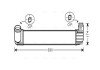 Радиатор интеркулера ava cooling systems RTA4411