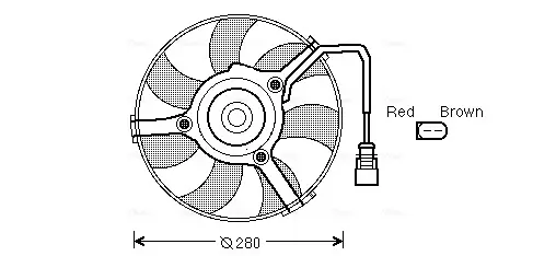 Вентилятор AVA cooling systems AI7516