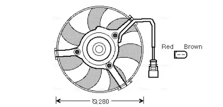 Вентилятор AVA cooling systems AI7516