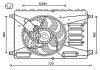 Вентилятор охолодження радіатора ava cooling systems FD 7556