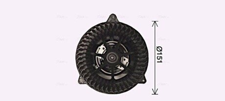 Моторчик (вентилятор) печки ava cooling systems FD8653