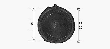 Моторчик (вентилятор) печки ava cooling systems RT8666