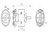 Вентилятор салону VW LT 28 (1996) 2.3 (AVA) ava cooling systems MS8783