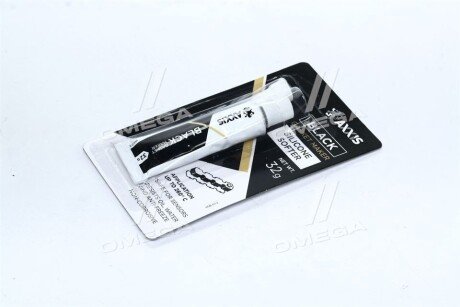 Герметик прокладок 32гр черный axxis VSB012