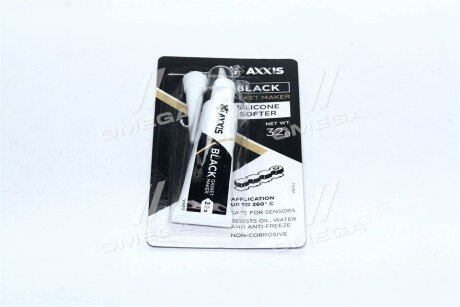 Герметик прокладок 32гр черный axxis VSB012