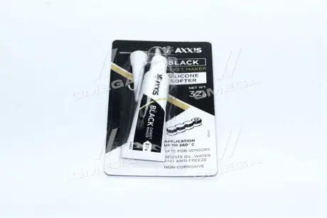 Герметик прокладок 32гр черный AXXIS VSB012