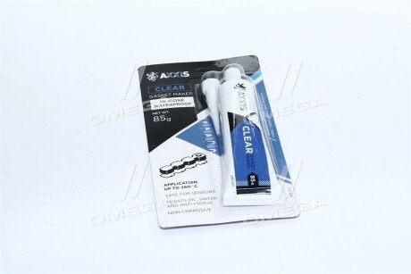 Герметик прокладок прозрачный 85гр axxis VSB007