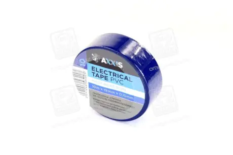Изолента синяя 19mm*10 AXXIS ET912Blue