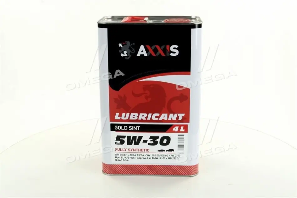 Масло моторн. 5W-30 Gold Sint (Каністра 4л) AXXIS AX2023