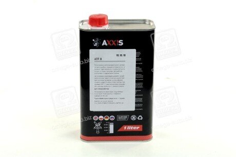 Масло трансміс.(червоне) ATF 2 (Каністра 1л) axxis AX2065