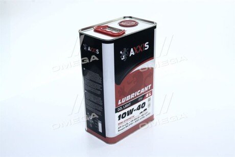 Олива моторн. 10W-40 DZL Light (Каністра 4л) axxis AX2039