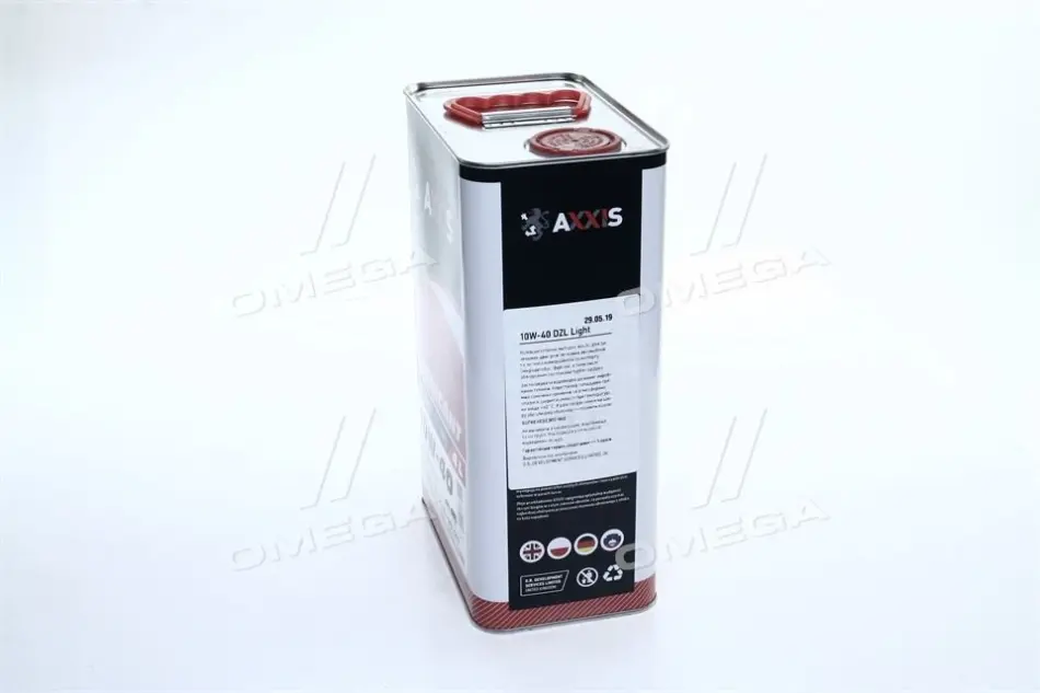 Олива моторн. 10W-40 DZL Light (Каністра 4л) AXXIS AX2039