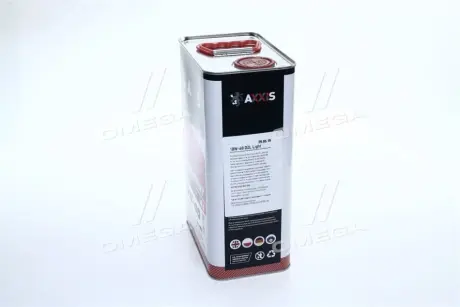 Олива моторн. 10W-40 DZL Light (Каністра 4л) AXXIS AX2039