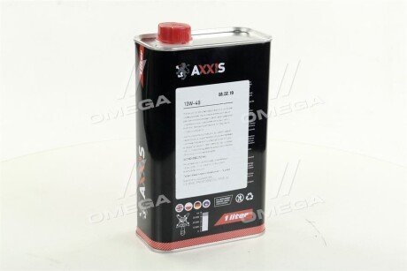 Олива моторн. 10W-40 Power Х (Каністра 1л) axxis AX2033