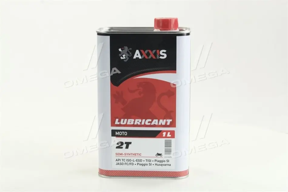 Олива моторн. MOTO 2T 10W-40 (Каністра 1л) AXXIS AX2055
