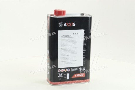 Олива моторн. OUTBOARD 2T (Каністра 1л) axxis AX2056