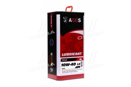 Олива моторн. TRUCK 10W-40 LS SHPD (Каністра 4л) axxis AX2051