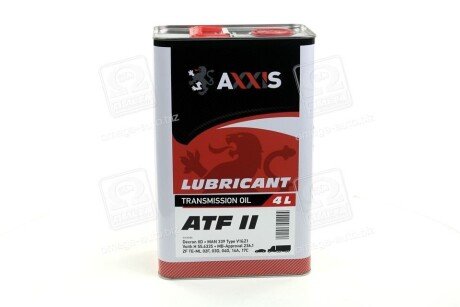 Олива трансмiс.(червоне) ATF 2 (Канiстра 4л) axxis AX2066