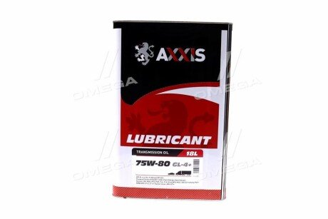 Олива трансмісії. 75W-80 GL-4 + (Каністра 18л) axxis AX2164