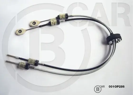 Трос привода коробки передач B CAR 001OP286