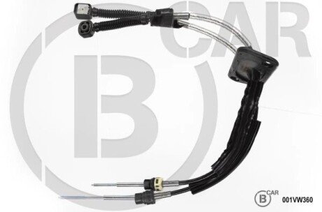 Трос привода коробки передач b CAR 001VW360