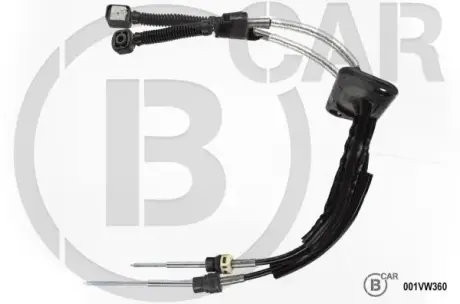 Трос привода коробки передач B CAR 001VW360