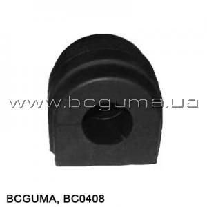Втулка (резинка) переднего стабилизатора bcguma 0408