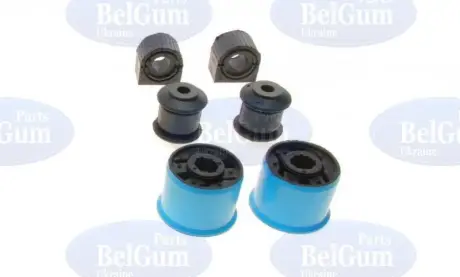 Комплект сайлентблоків передньої підвіски VW Caddy/Golf 5,6/Passat 6,7,Alltrack/Tiguan/Touran,CC BELGUM BGKIT7