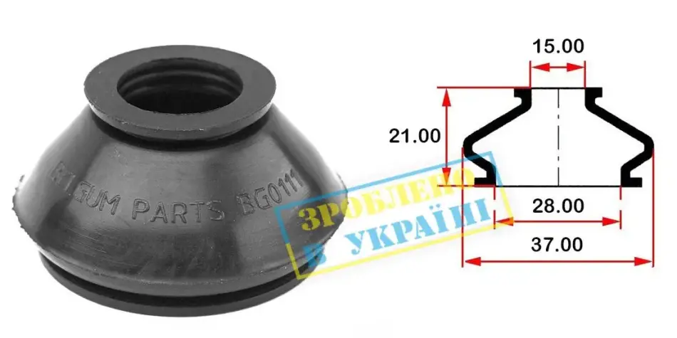 Подушка (опора) двигателя BELGUM BG0111
