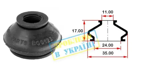 Подушка (опора) двигуна BELGUM BG0123 Бмв 1 серии