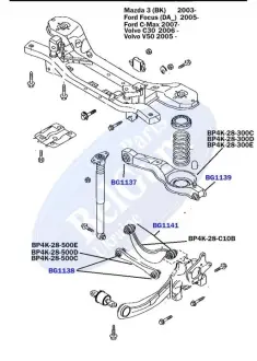 Сайлентблок переднего рычага BELGUM BG1139