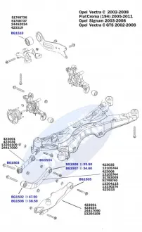 Сайлентблок переднього важеля BELGUM BG1504