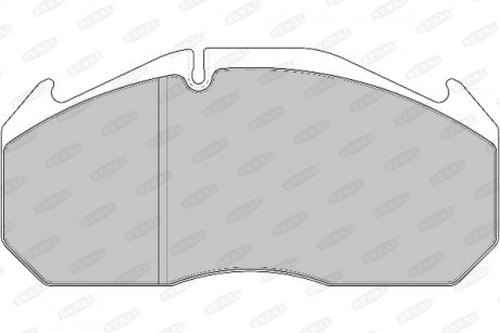 Тормозні (гальмівні) колодки beral BCV29030BK