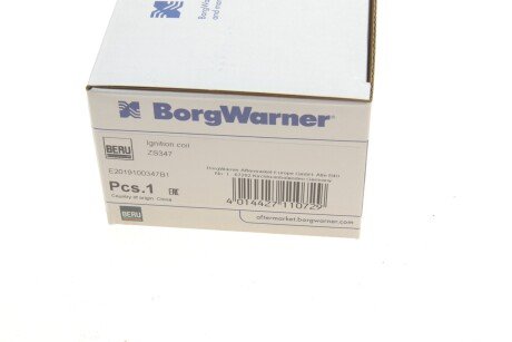 Котушка (модуль) запалювання beru ZS347