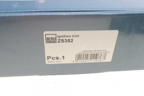 Катушка (модуль) зажигания beru ZS352