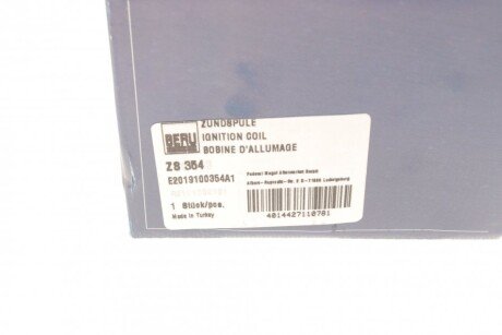 Катушка (модуль) зажигания beru ZS354