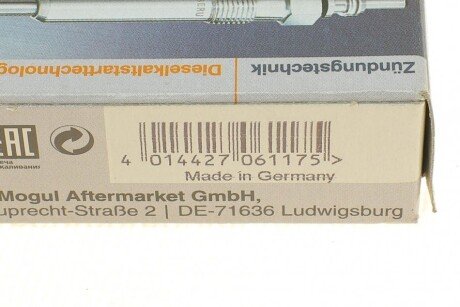 Свеча накала beru GN030