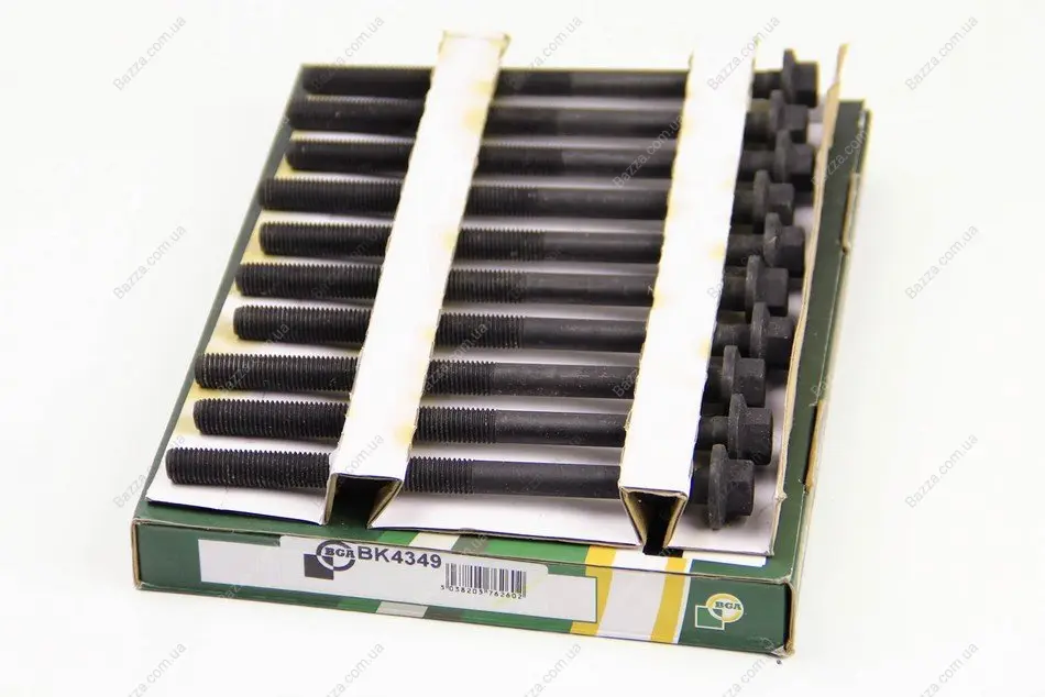 Болты головки блока Astra G/Vectra B/C 2.0i/2.2/1.9JTS 00- (к-кт) BGA BK4349