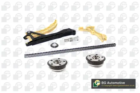 Комплект цепи ГРМ BMW 1/3/5/X3 1.8/2.0i 00- (с шестернями/+VVT) дв. N46B20 BGA TC2020VFK Бмв Е46
