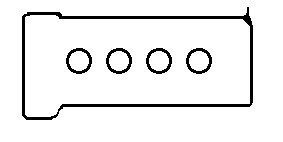 Комплект прокладок з різних матеріалів bga RK6335 на Мерседес W210