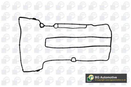 Прокладка клапанной крышки Astra J/Meriva B/Corsa D 1.2/1.4 09- bga RC9600