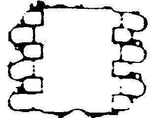 Прокладка випускного колектора bga MG8375