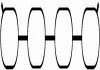 Прокладка випускного колектора bga MG2576