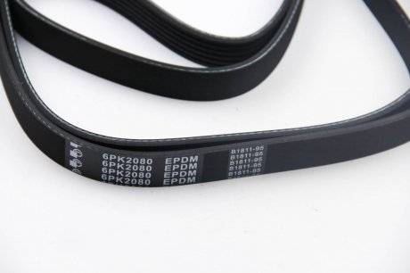 Приводной ремень генератора bga 6PK2080 на Мазда Трибьют