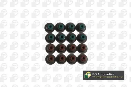 Сальники клапанов Fiesta/Focus/Mondeo 1.25-1.6 95- (компл. 16шт) BGA VK4372