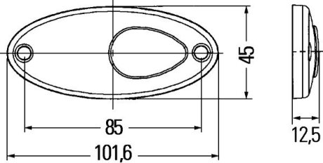 Елемент освітлення bhs (behr hella service) 2PS964295061