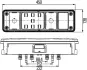 Фонарь (фара) заднего хода BHS (Behr hella service) 2VP340961011
