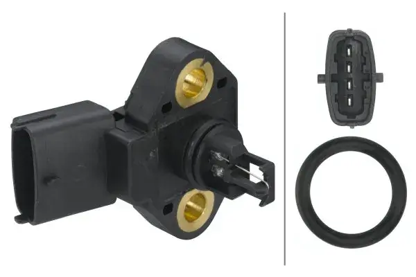 HELLA DB Датчик тиску наддуву 4,3-14,6 BHS (Behr hella service) 6PP013400031