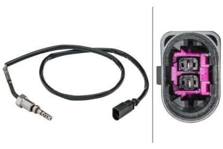 HELLA SKODA датчик температури ВГ FABIA 1.2TDI bhs (behr hella service) 6PT358181431 на Шкода Фабия 2