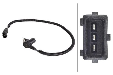 HELLA CITROEN Датчик числа обертів FIAT Ducato 2,8JTD IVECO 2,8 bhs (behr hella service) 6PU009146491